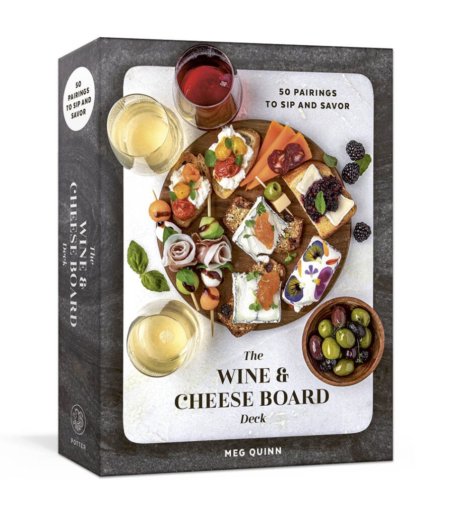 The Wine & Cheese Board Pairing Deck by Meg Quinn