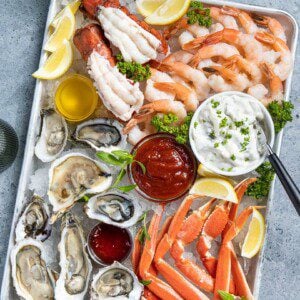 cold seafood platter board recipe