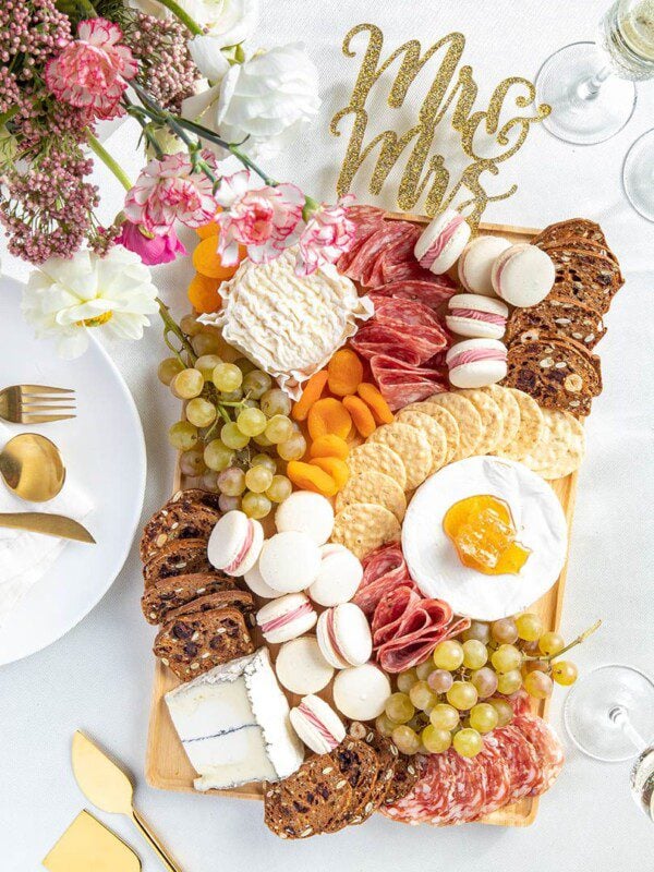 wedding charcuterie table ideas for wedding cocktail hour