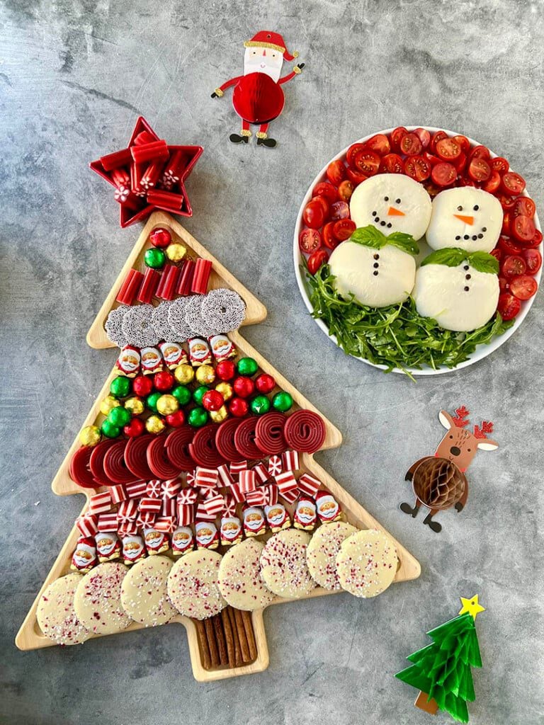 dessert board for christmas