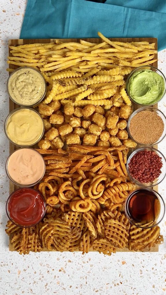 loaded french fries toppings