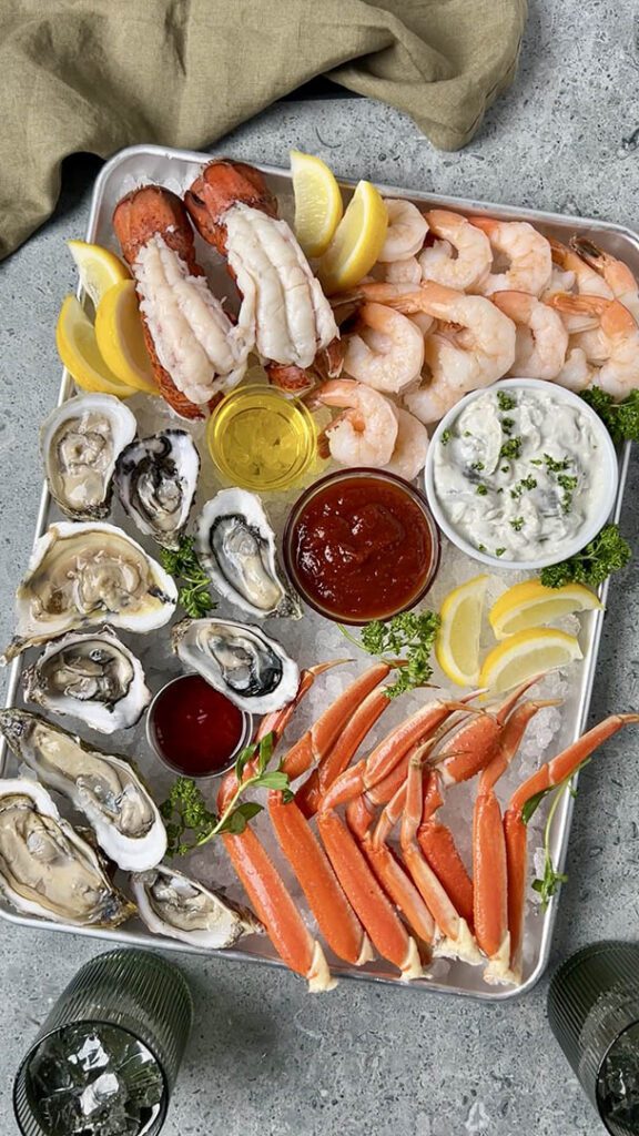 seafood platter how to