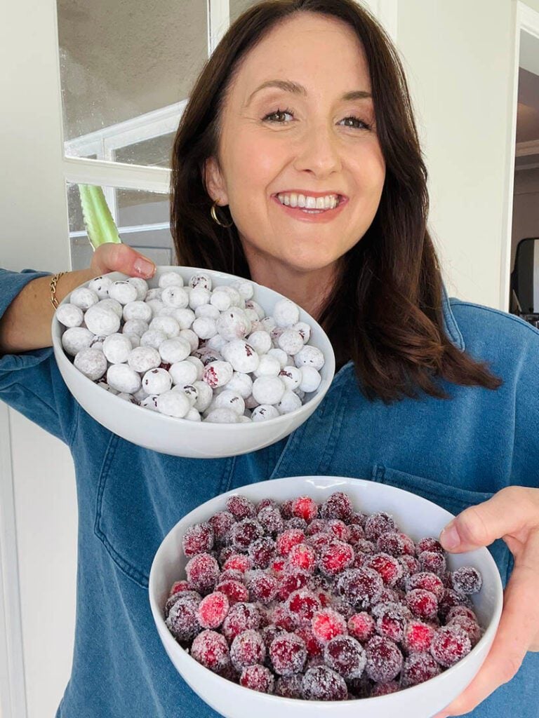 viral sugared cranberries