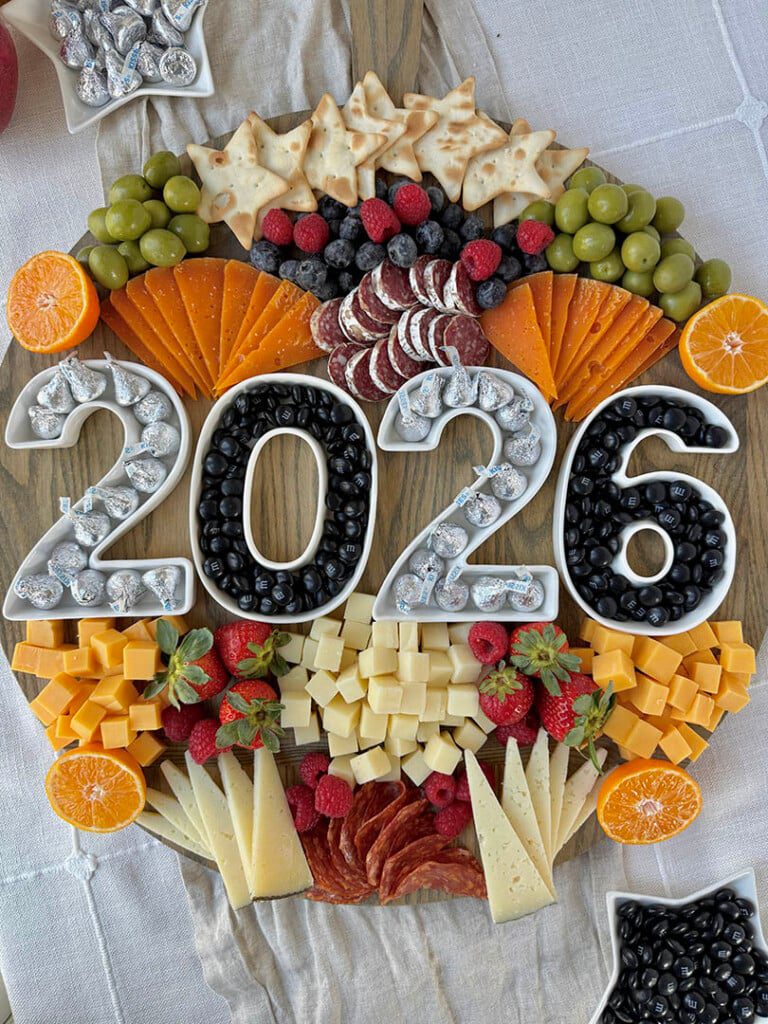 NYE Charcuterie Board 2026