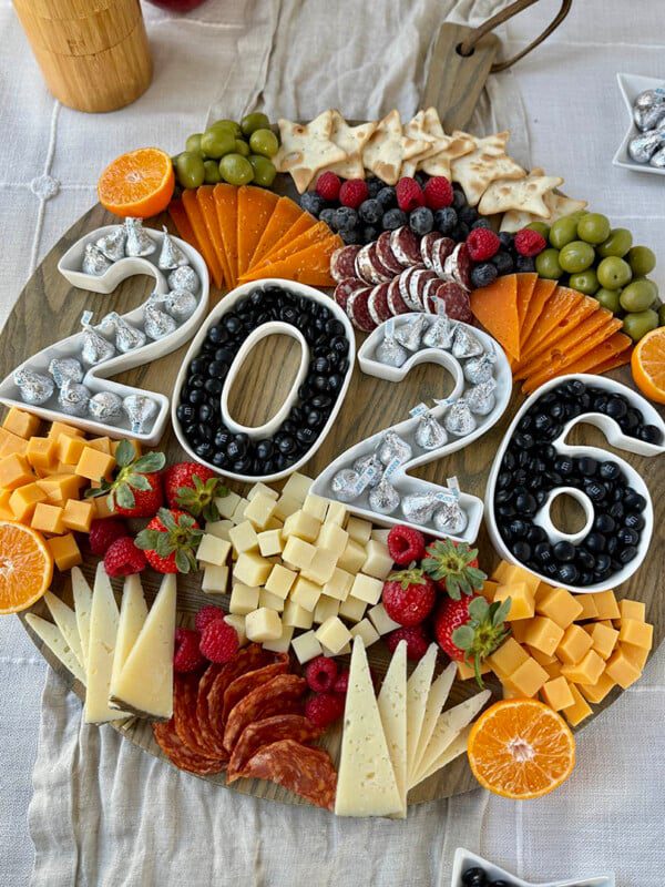New Year's Eve Charcuterie Board 2026