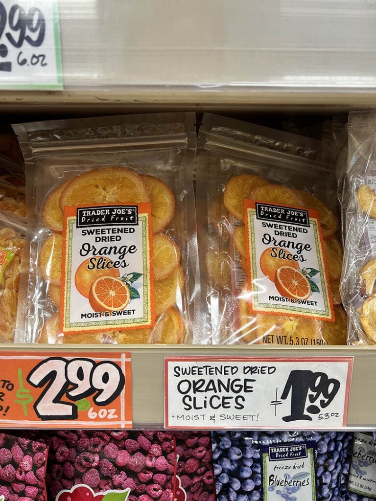 Trader Joe's Dried Oranges