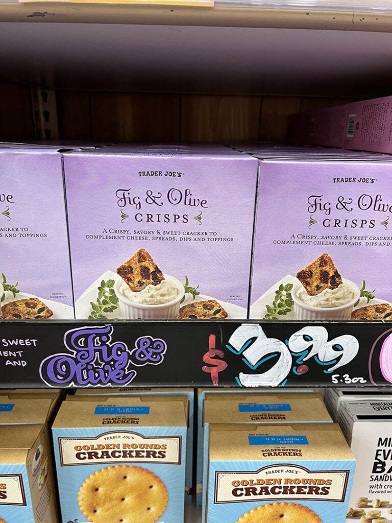 Trader Joe's Fig & Olive Crackers