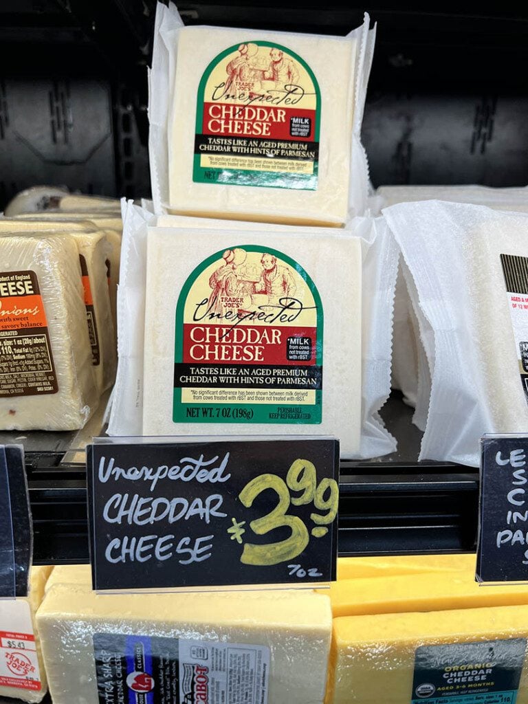 Trader Joe's Unexpected Cheddar