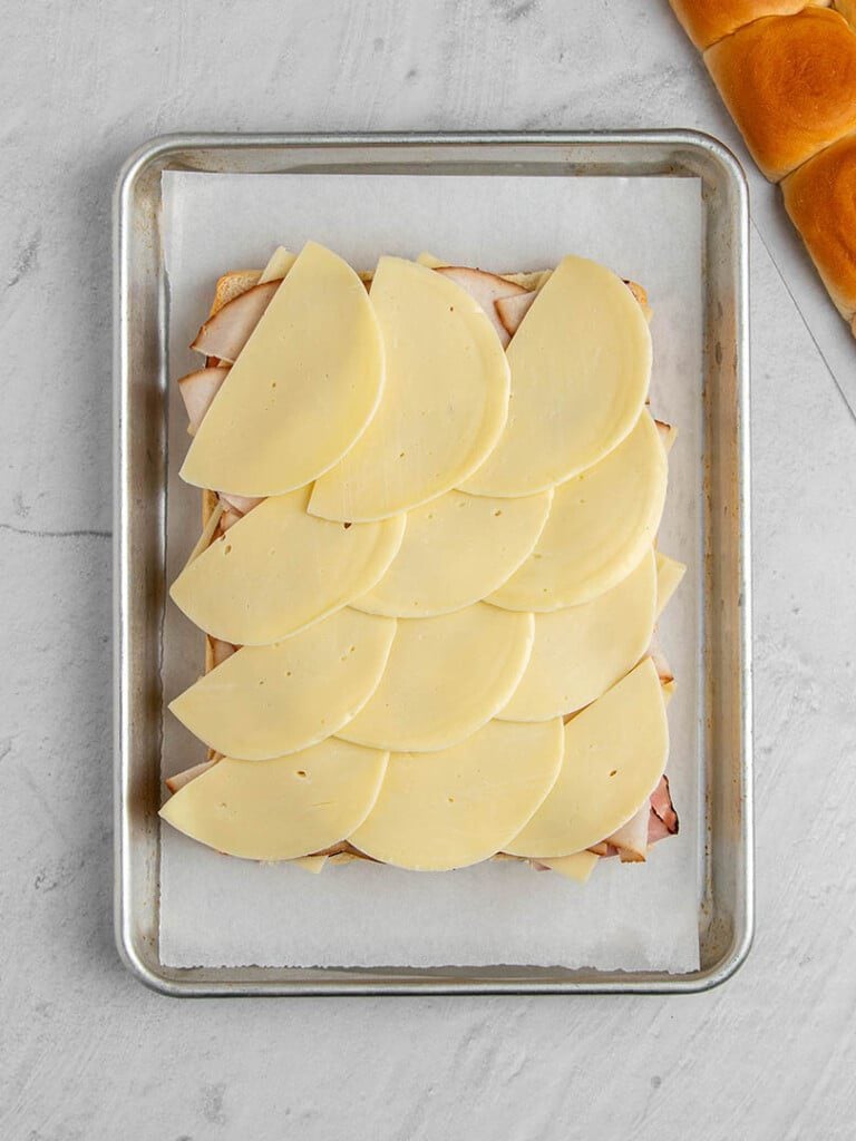 kings hawaiian ham & cheese sliders