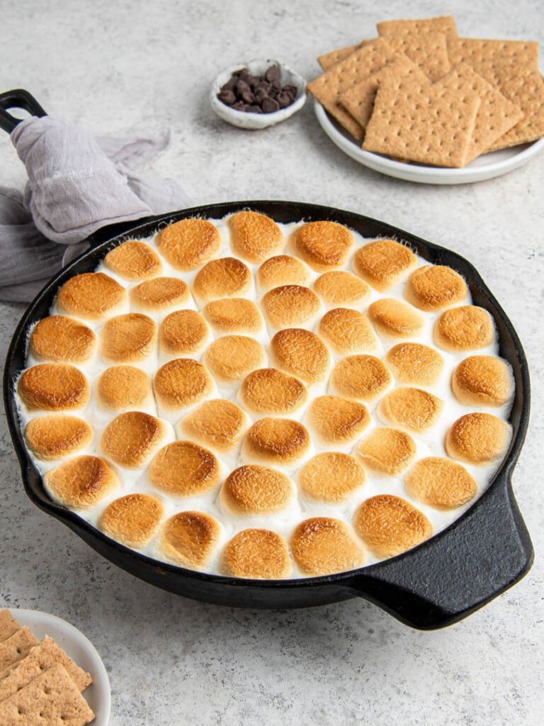 oven s'mores dip recipe