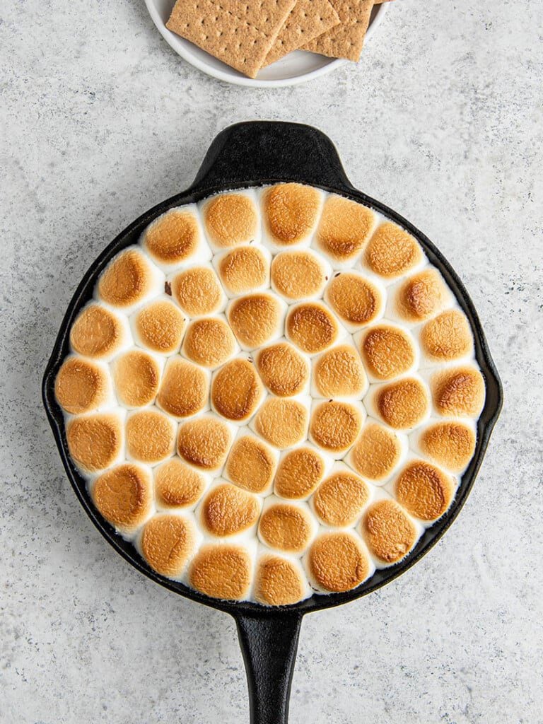 s'mores casserole dip recipe