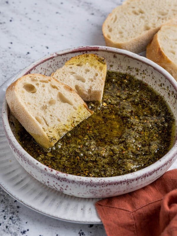 bread dipping oil mediterranean
