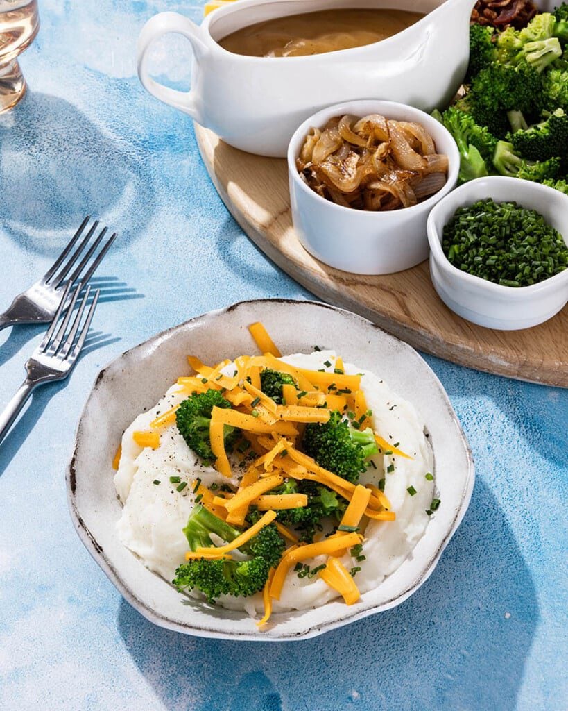 loaded mashed potatoes