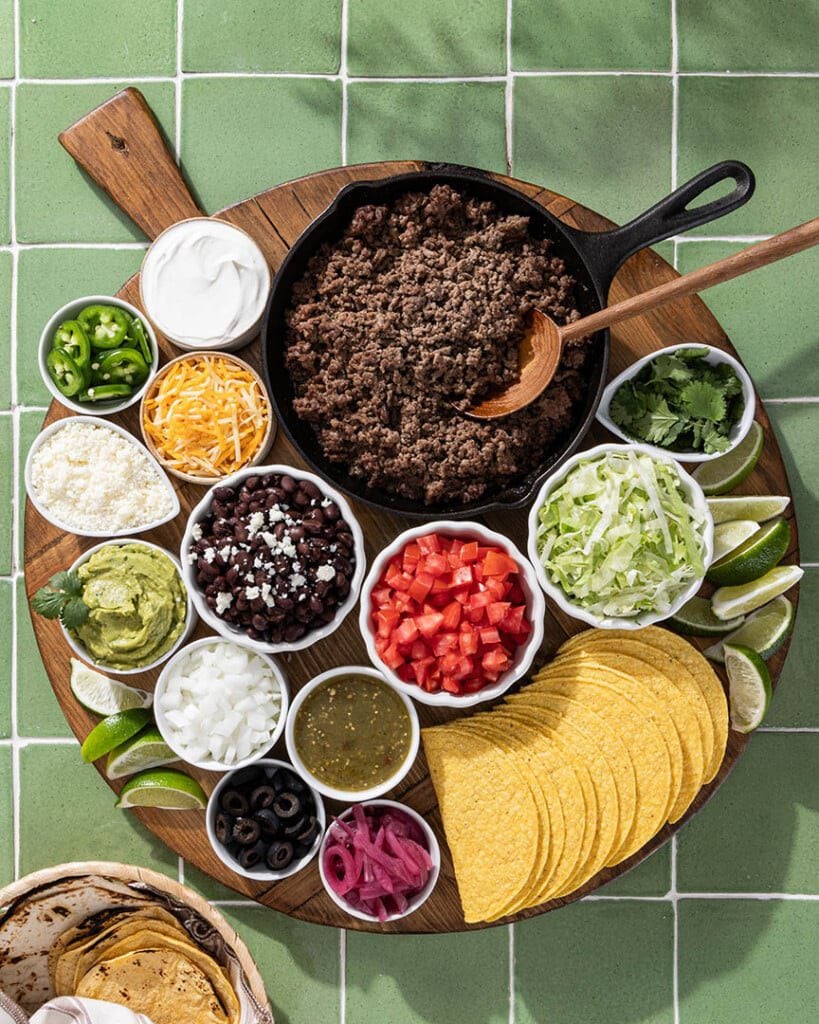 taco toppings board step 6