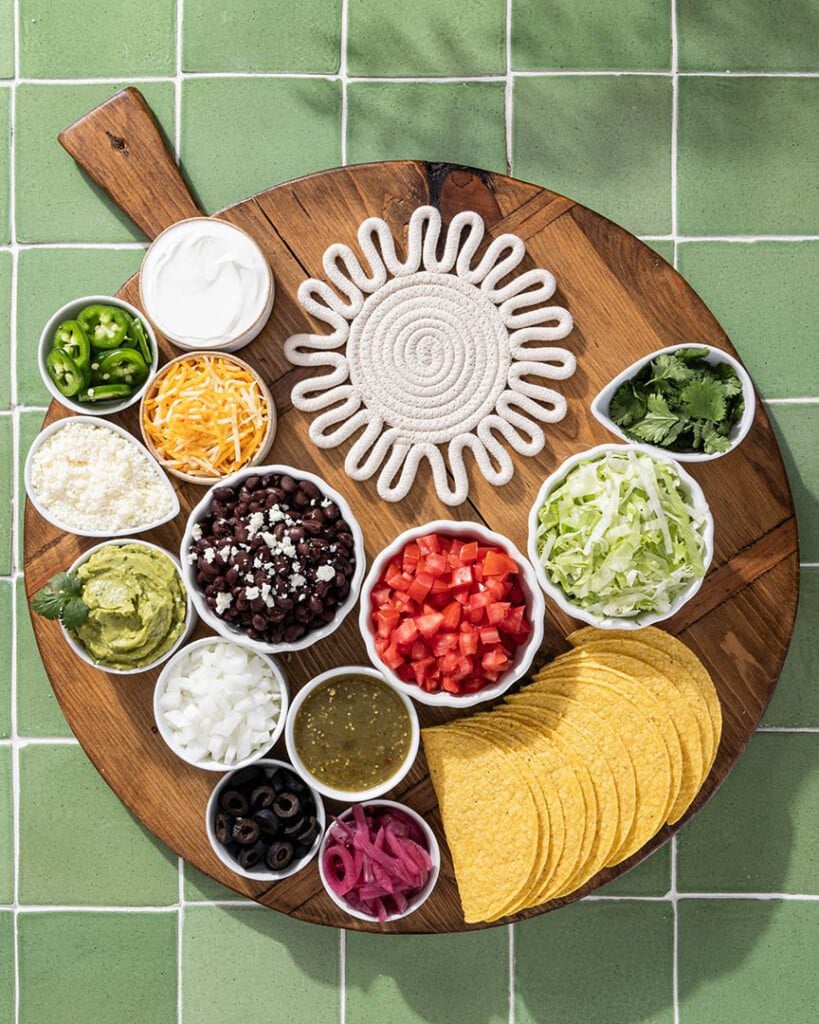 taco toppings board step 5