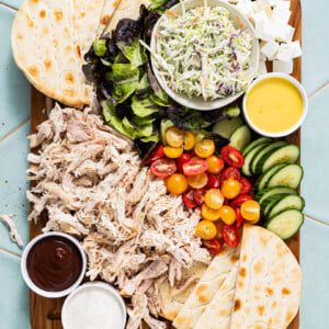 Rotisserie chicken board