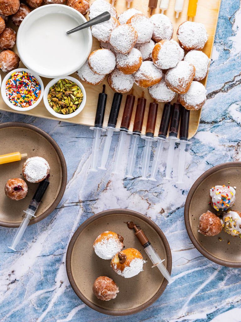 sufganiyot fillings toppings