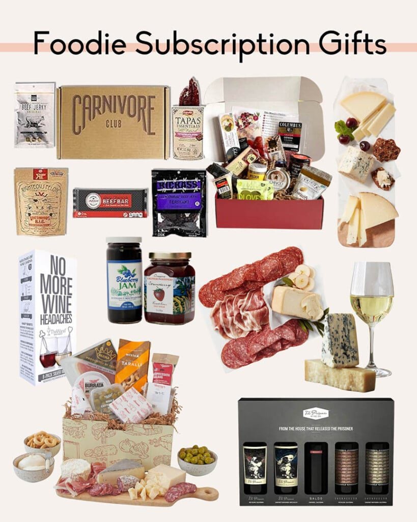 Foodie Subscription gift ideas