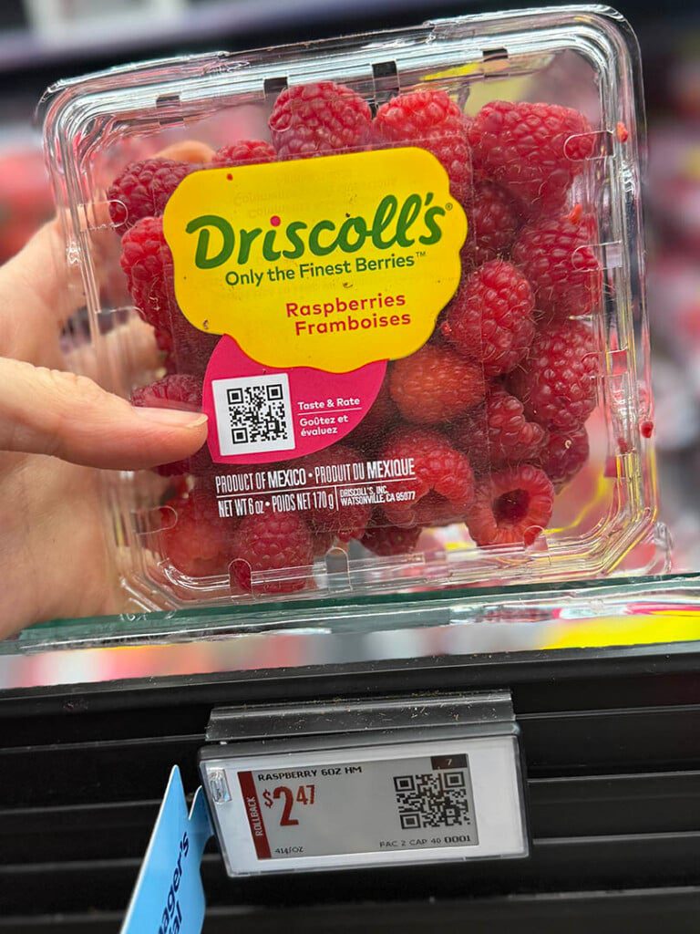 raspberries walmart produce