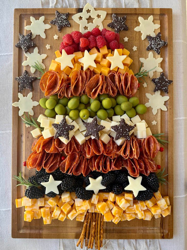 Charcuterie Tree Cheese Board