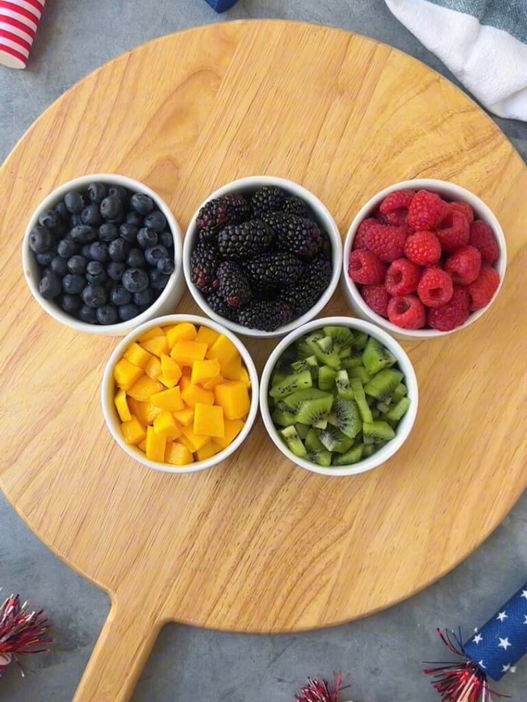 olympics cheese board step 2