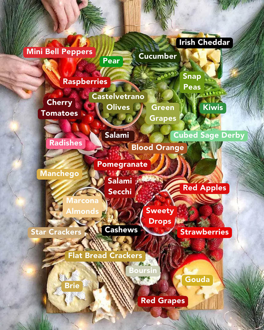 Holiday Charcuterie Cheese Board | Ain't Too Proud To Meg