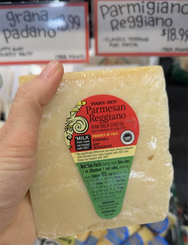 trader joes parmesan