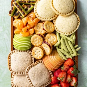 PB&J uncrustables kid's charcuterie board