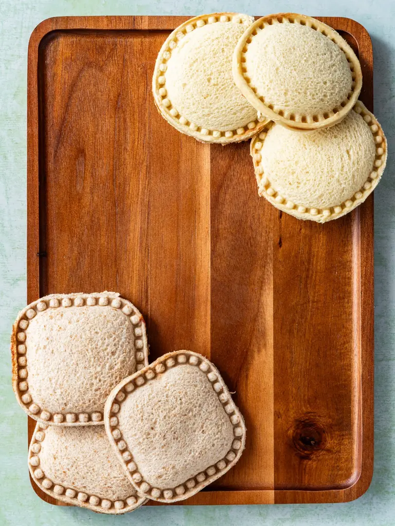 PB & J homemade uncrustables step 6