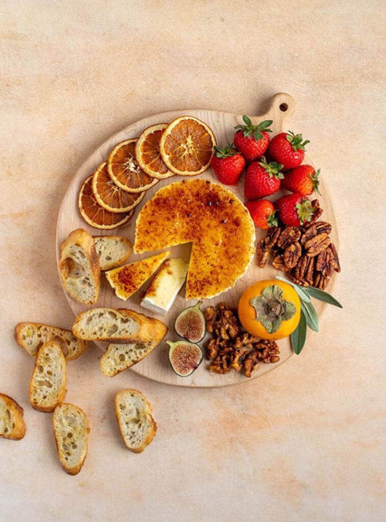 Brie Brulee Appetizer