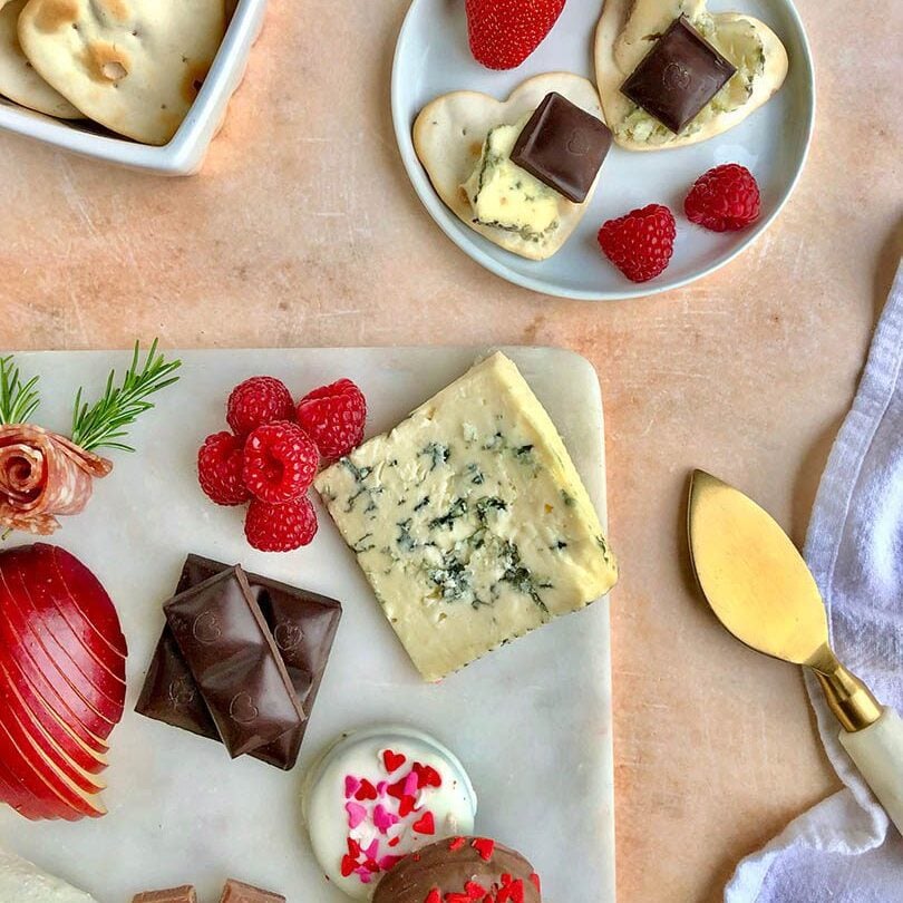 chocolate and blue cheese pairing
