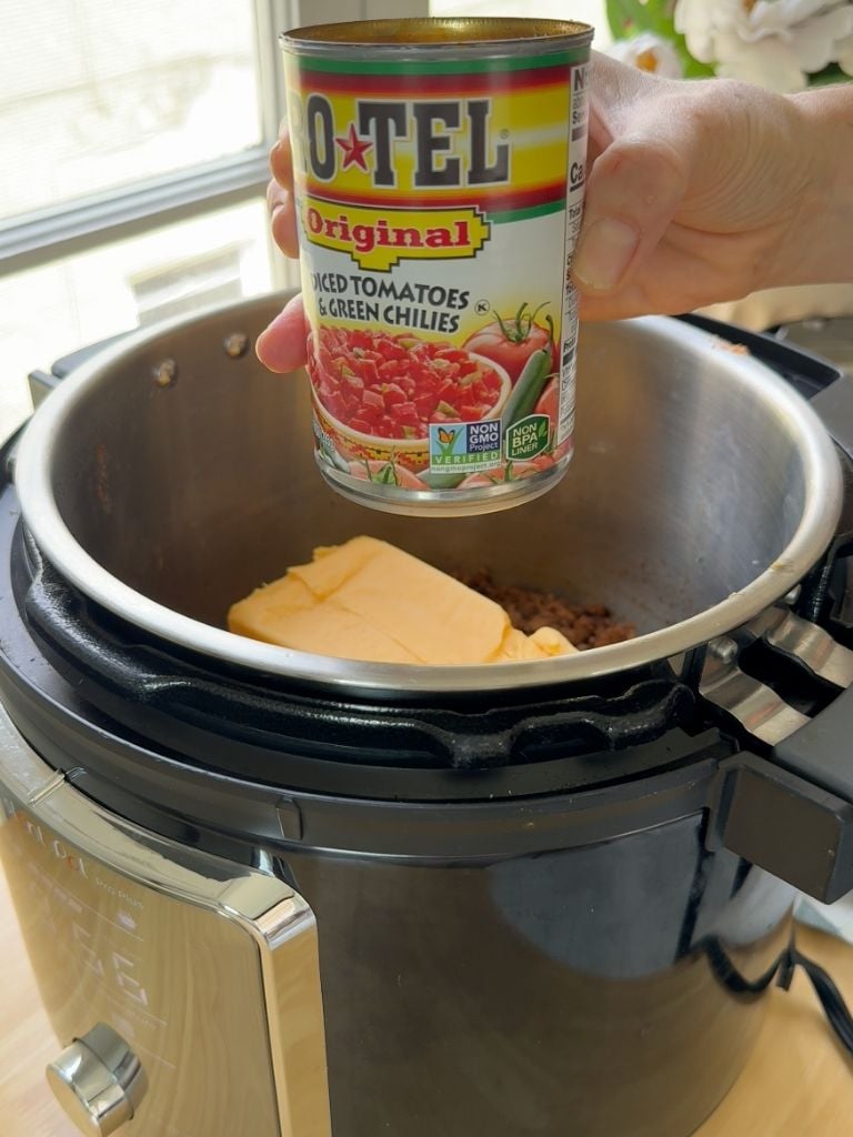 rotel dip recipe step 4