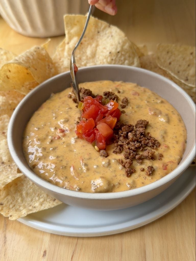 rotel dip recipe step 6